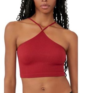 Free People Center of Attention Crop Tank